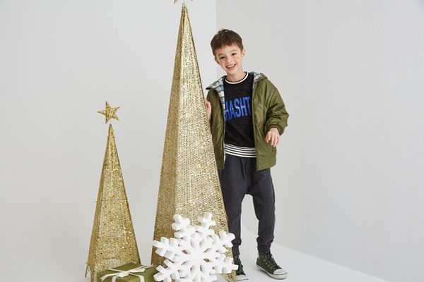 麗嬰房 Little moni - 3M科技羽絨保暖外套-軍綠