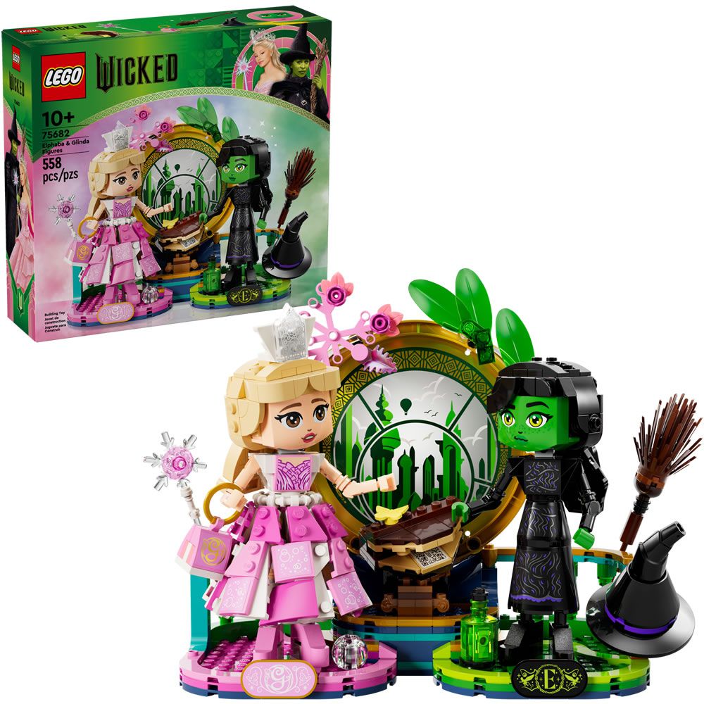 樂高 LEGO - LEGO 75682 Wicked 魔法壞女巫系列 - 艾爾法巴和葛琳達玩偶