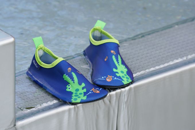 德國Playshoes - 抗UV 水陸兩用沙灘懶人童鞋-鱷魚
