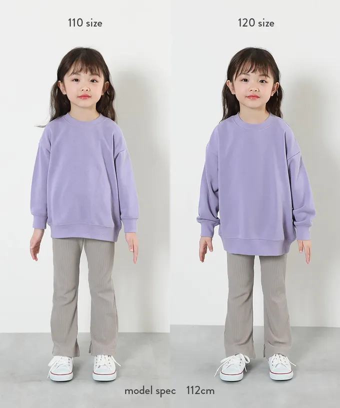 日本 devirock - 熱銷定番 女孩印花縮口長袖上衣-愛心LOGO-黑