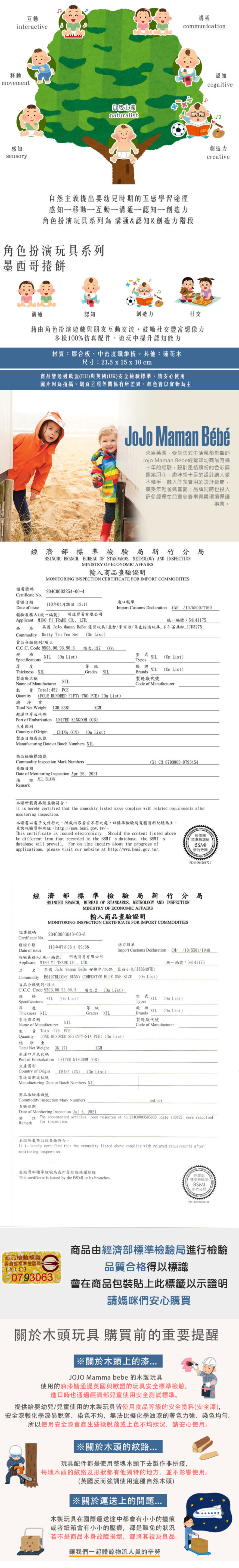 英國 JoJo Maman BeBe - 家家酒/角色扮演玩具_實木系列-墨西哥捲餅