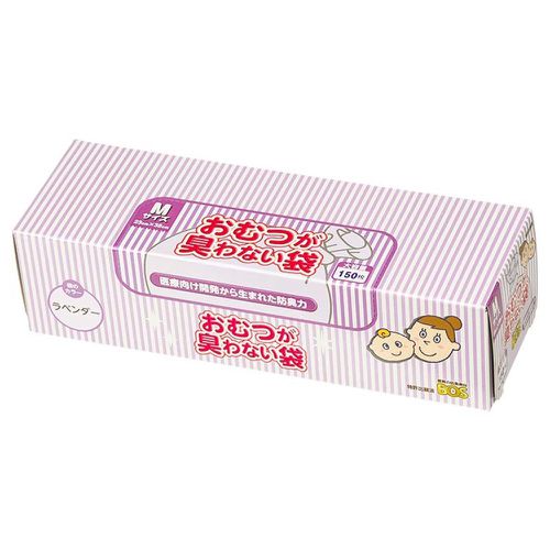 尿布防臭袋BOS-M150張-薰衣草色
