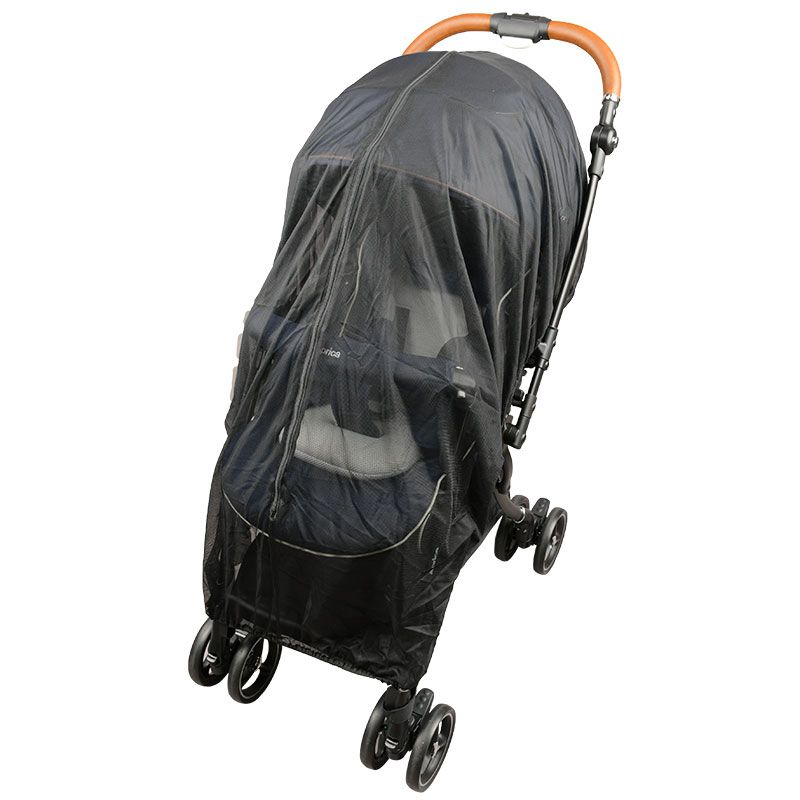 akachan honpo - 遮陽防蟲罩-黑色 (長約160cm×寬約49cm)