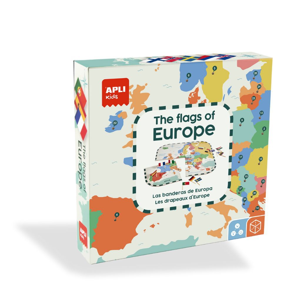 認識歐洲國家-地理拼圖遊戲