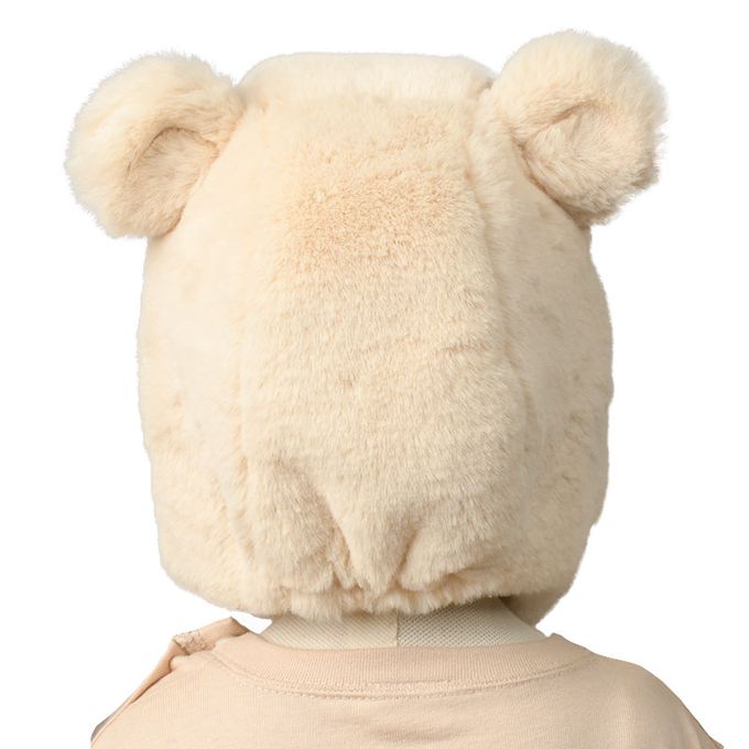 akachan honpo - 動物造型連帽圍巾-仿毛-象牙白色 (48~50cm)