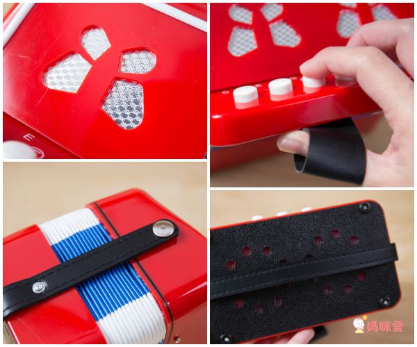 荷蘭 New Classic Toys - 幼兒手風琴玩具-活力紅