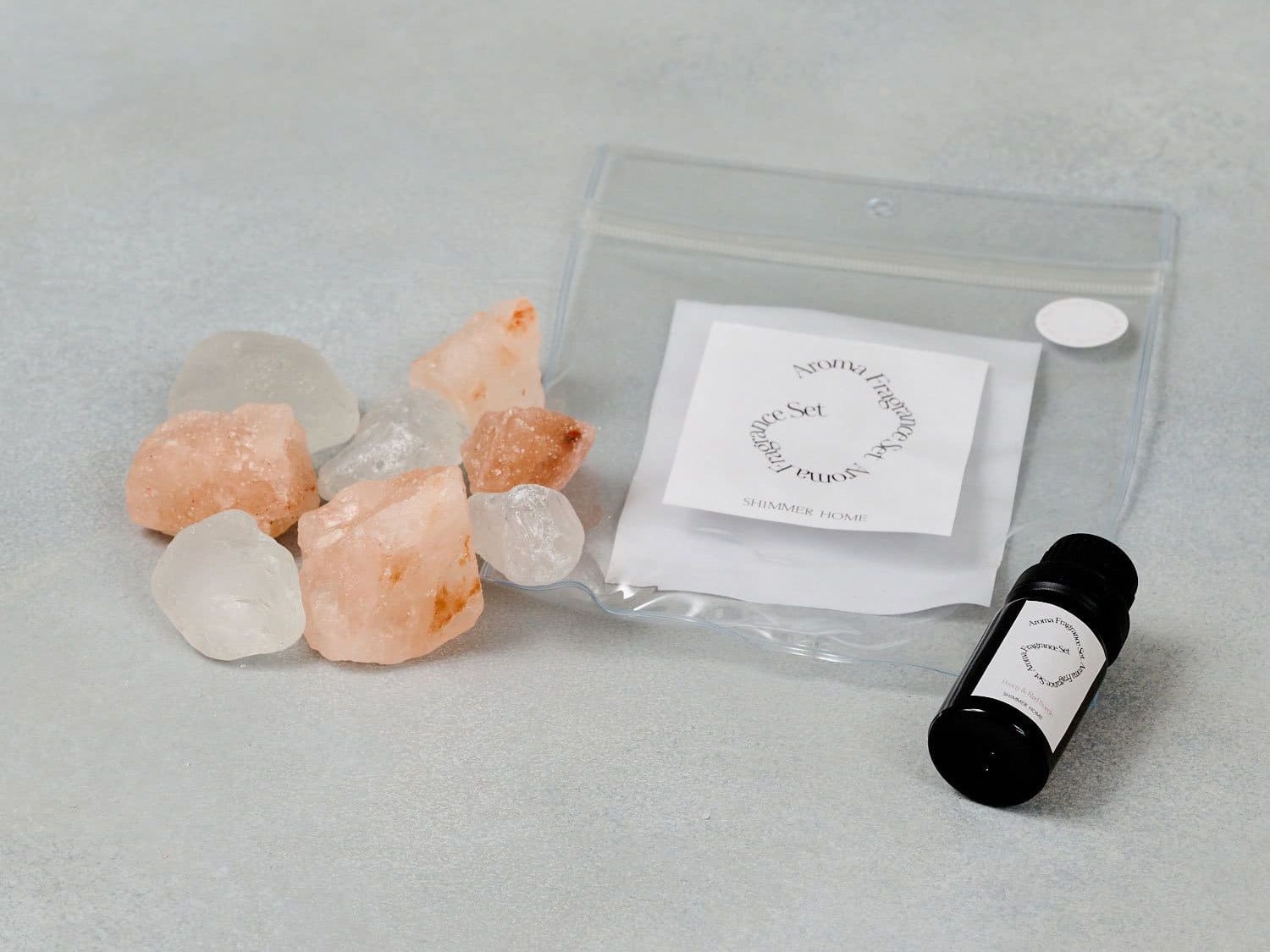 日本代購 - SHIMMER ROOM  療癒香氛開運能量擴香石-混色石-絢麗紫(甜橙麝香)