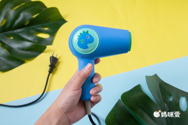 小七泡泡 - 負離子低幅射吹風機-恐龍