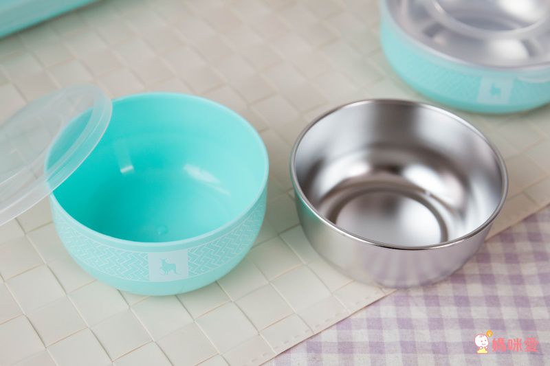 美國Kangovou 小袋鼠不鏽鋼安全兒童餐具，大小寶都適用