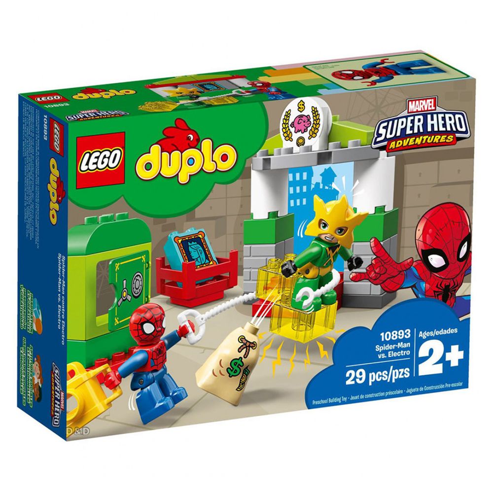 樂高 Duplo 得寶幼兒系列 - Spider-Man vs. Electro 10893-29pcs