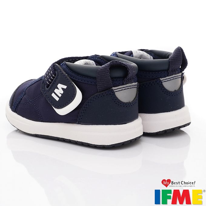 日本IFME - 護踝寶寶機能學步鞋-IF20-330611軍藍(寶寶段)-學步鞋-軍藍