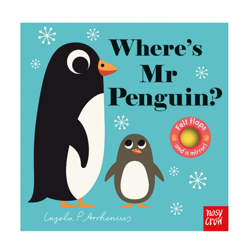 不織布翻翻書-Where's Mr Penguin?