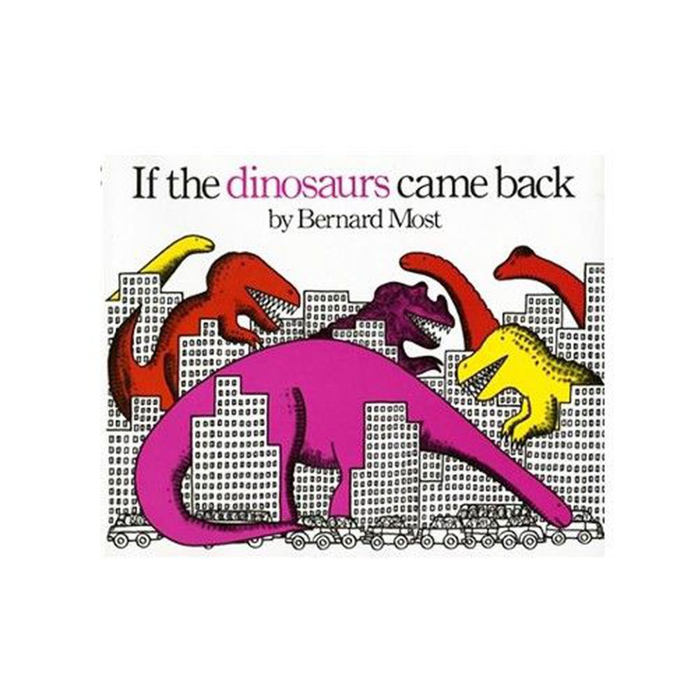 麥克兒童外文書店 - 有聲書-IF DINOSAURS CAME BACK/書+CD