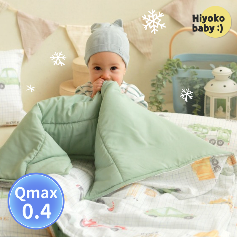 Qmax0.4涼感加大睡袋❄︎【韓國 Hiyokobaby】幼兒園老師嚴選推薦！