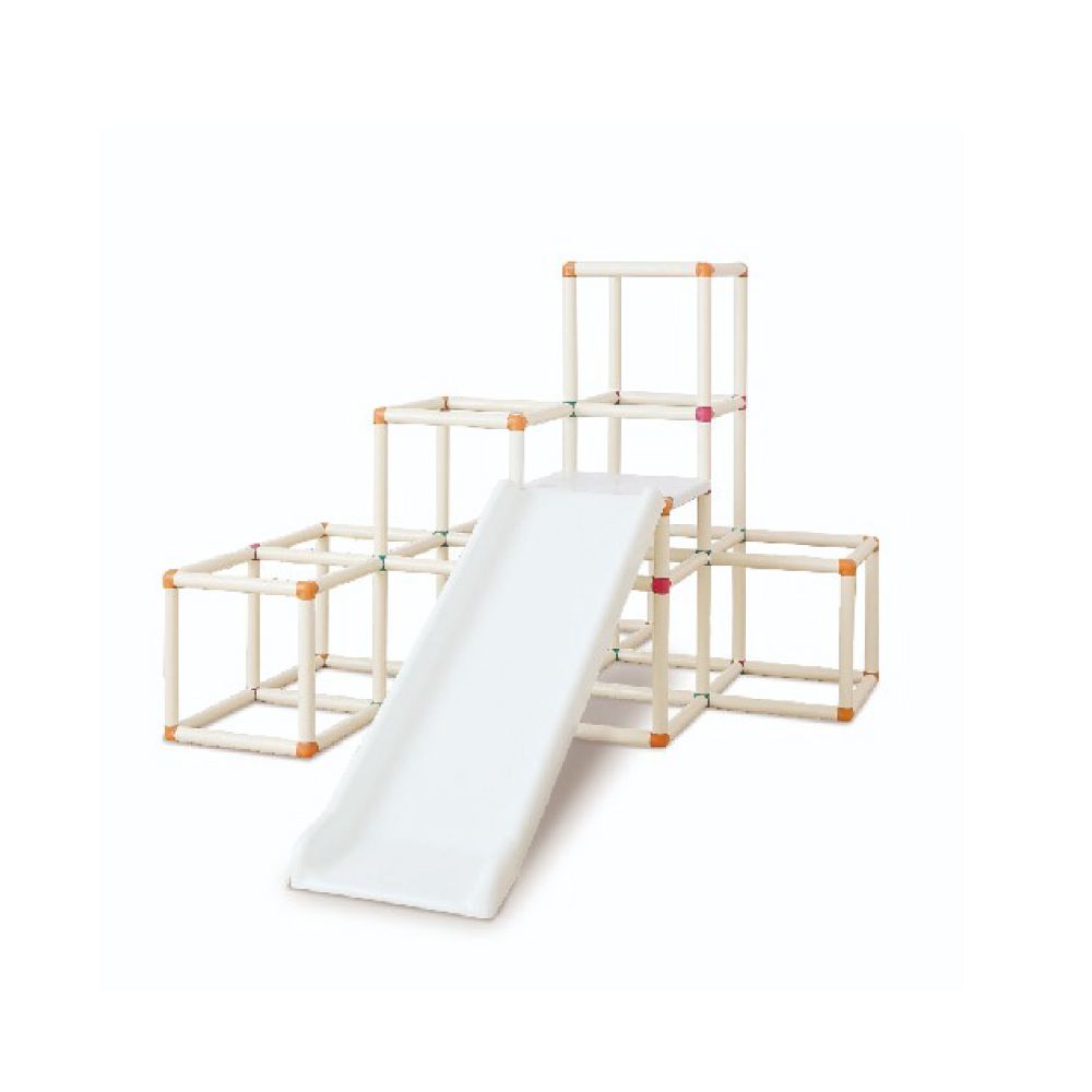 全身運動攀爬架滑梯組(限量)(8個月以上)