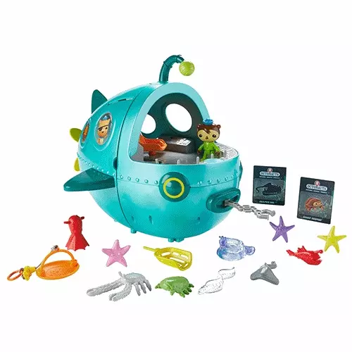 夏天最嗨洗澡玩具 ✕ 艦艇套裝！ ❤【海底小縱隊】模擬救援戲水～好禮三重送