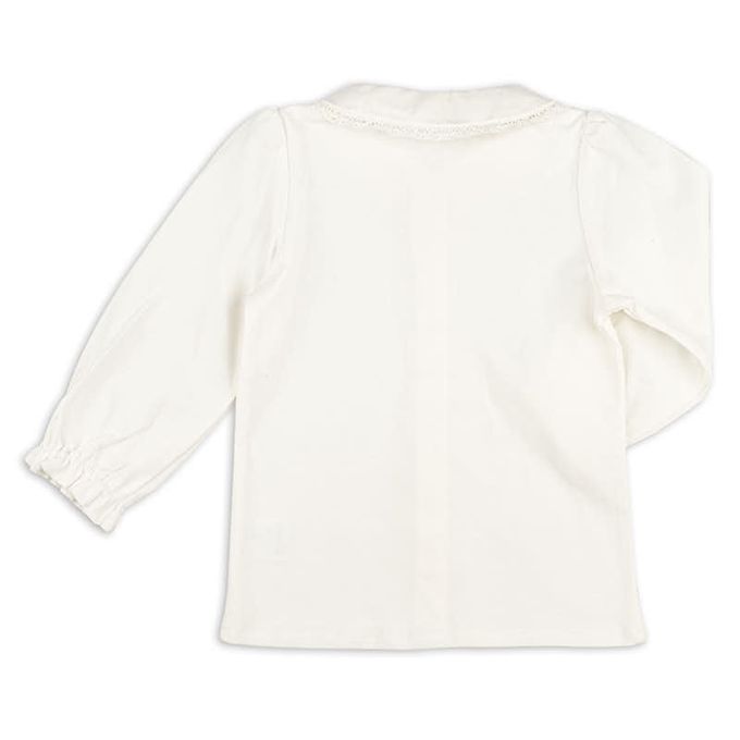 akachan honpo - 長袖襯衫-白色