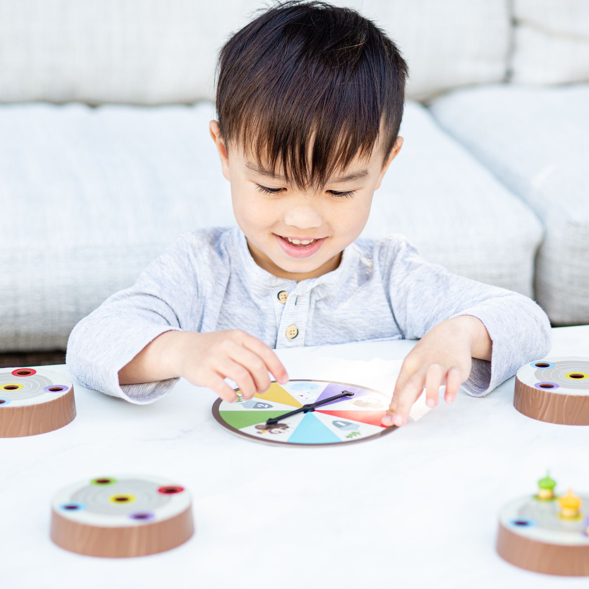 美國 Educational Insights - 小松鼠的橡果爭奪戰-(10週年紀念版)-3歲以上