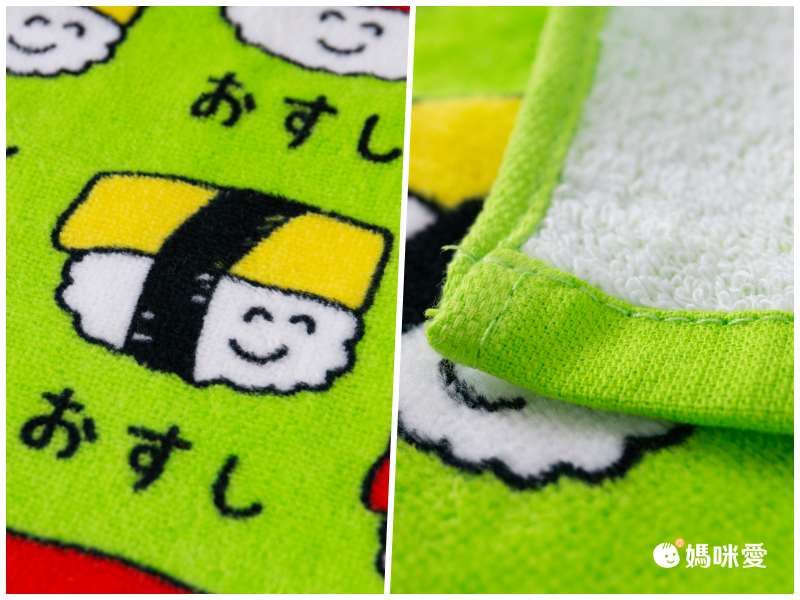 日本 OKUTANI - 童趣插畫小方巾/手帕-鯨魚先生-藍 (20x20cm)