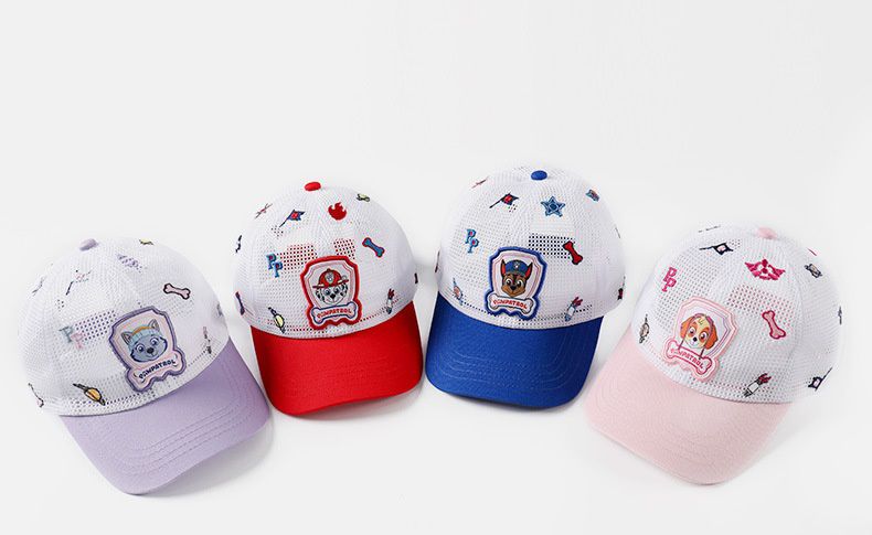 汪汪隊兒童棒球帽-全網款-阿奇-藍+白