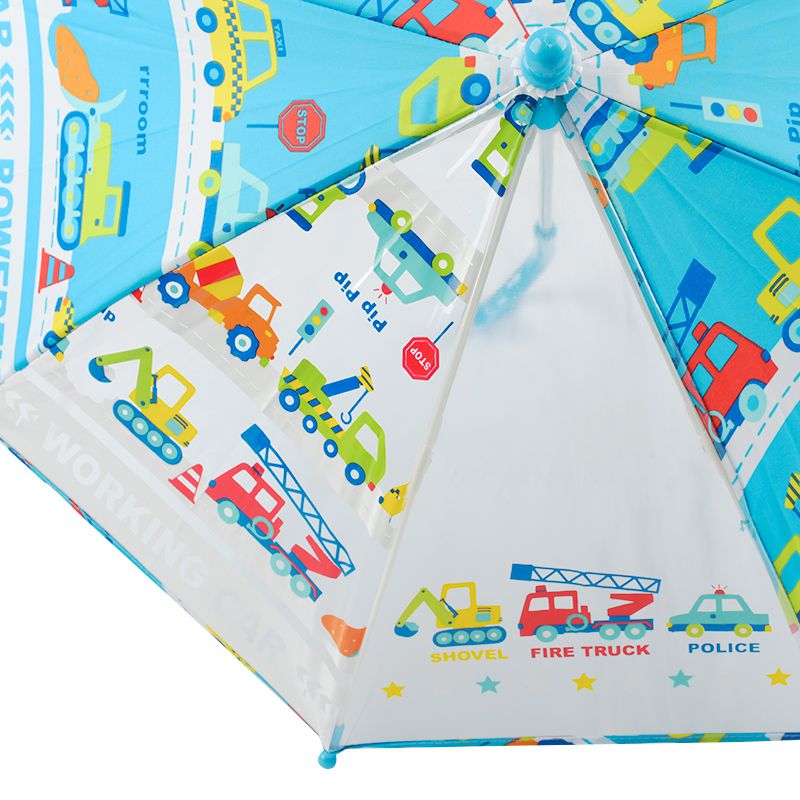 akachan honpo - 雨傘-車子-藍色