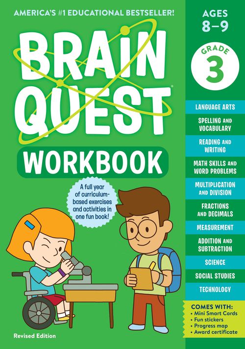 Brain Quest Workbook: 3rd Grade Revised Edition