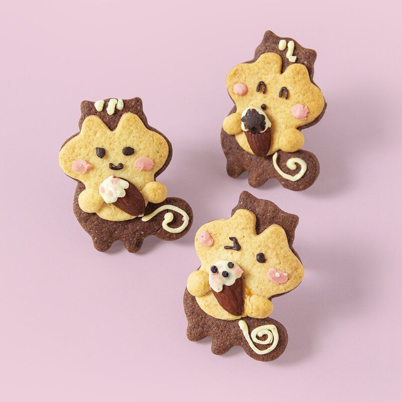 自己做烘焙聚樂部 - 松鼠抱杏仁餅乾【常溫】