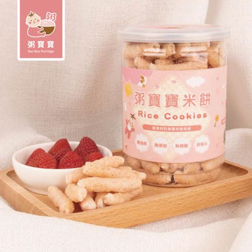 無毒農粥寶寶 - 草莓米餅(5M+) (40g/罐)