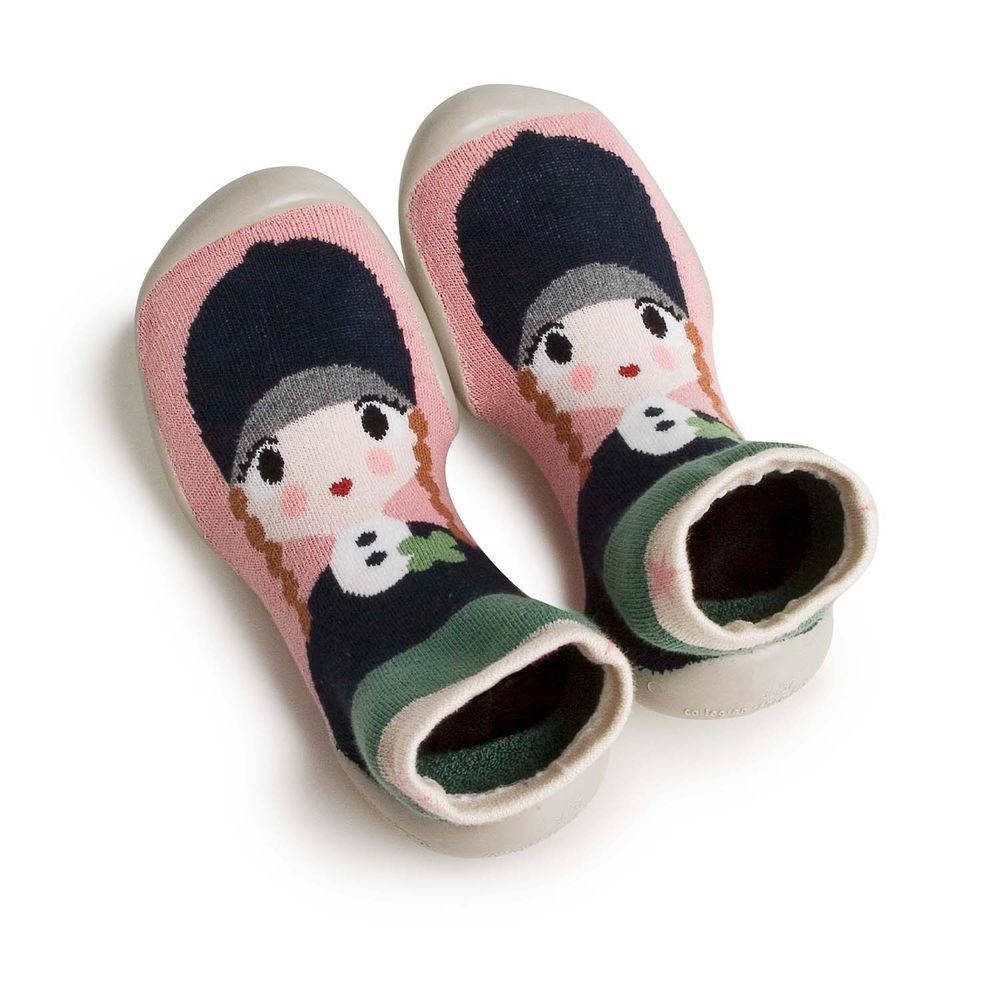 collegien - 法國室內襪鞋-毛帽女孩 (40/41 (約24.5~25.5cm))