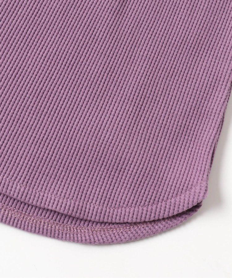 日本 apres les cours - 甜美華夫格長袖洋裝-緞帶裝飾-薄荷綠