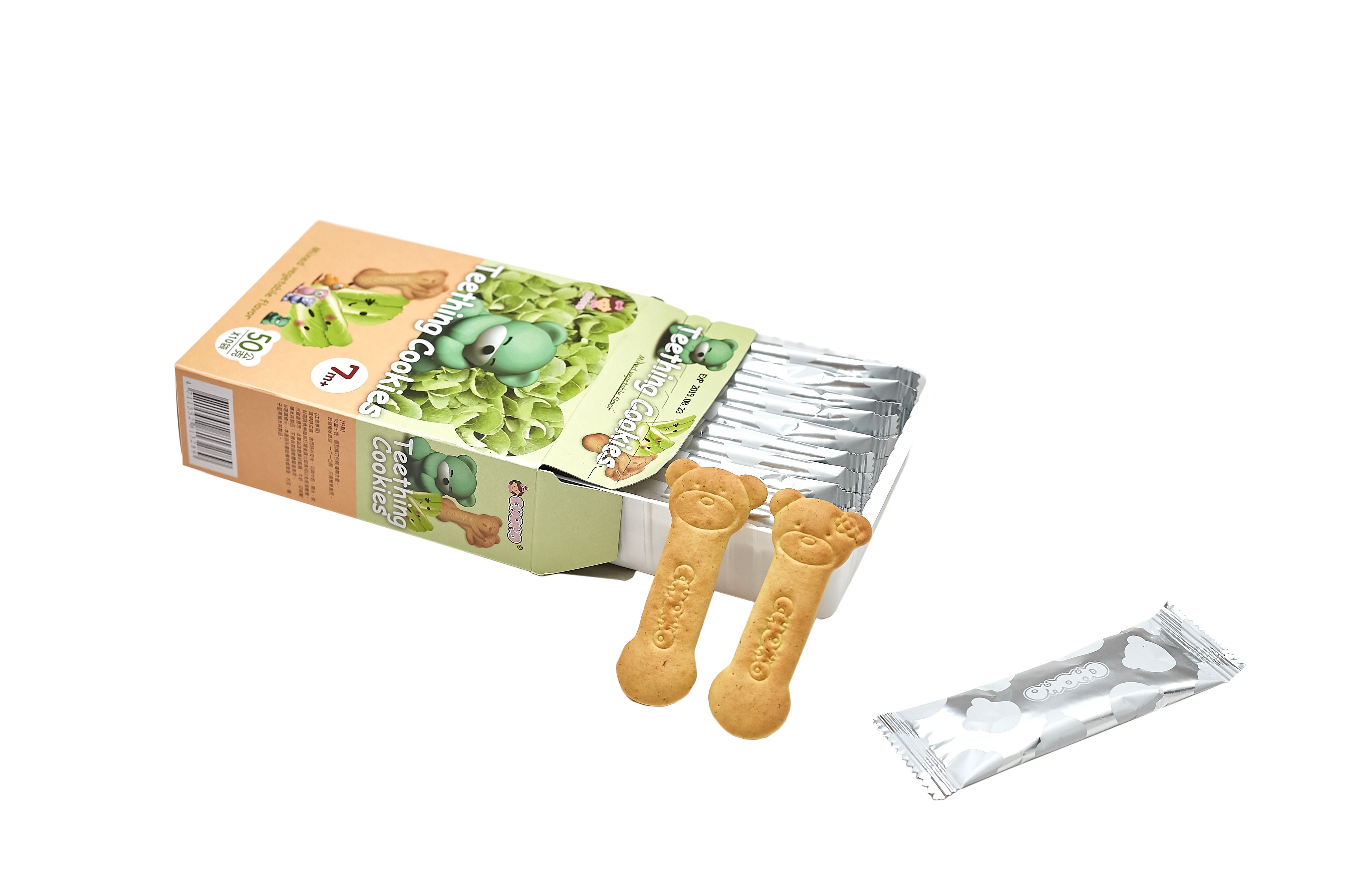 俏菓 Choko Bites - 磨牙餅(7m+) (蔬菜)-50g-10入/盒