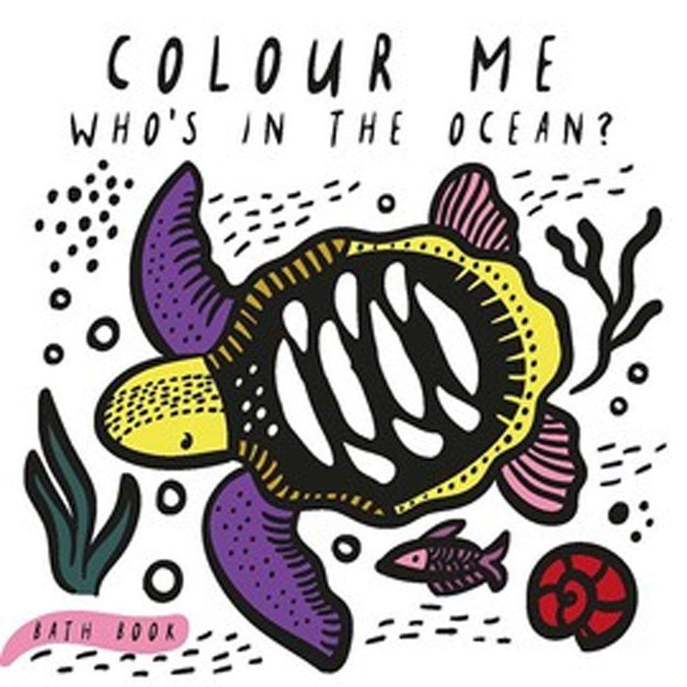 Color Me: Who's in the Ocean? 是誰住在海洋裡 (變色洗澡書)
