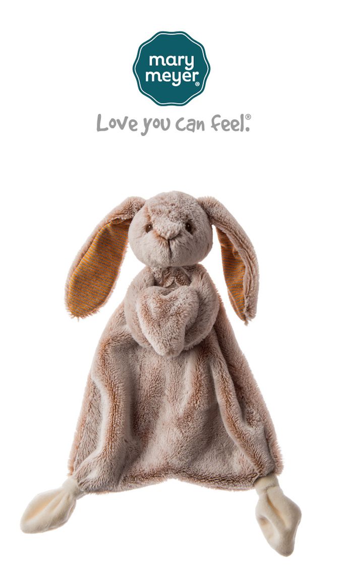 美國 MaryMeyer 蜜兒 - 玩偶安撫巾-小米兔