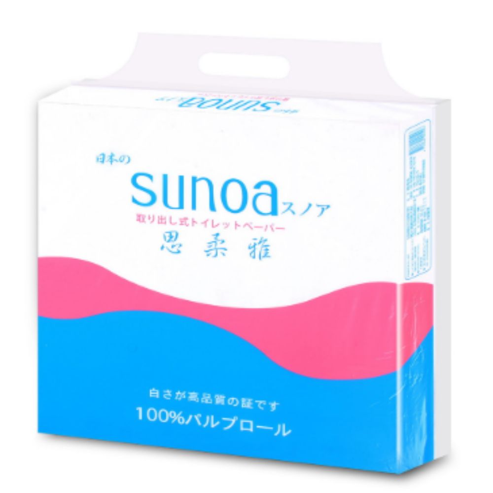 SUNOA - 抽取式衛生紙100抽x80包/箱
