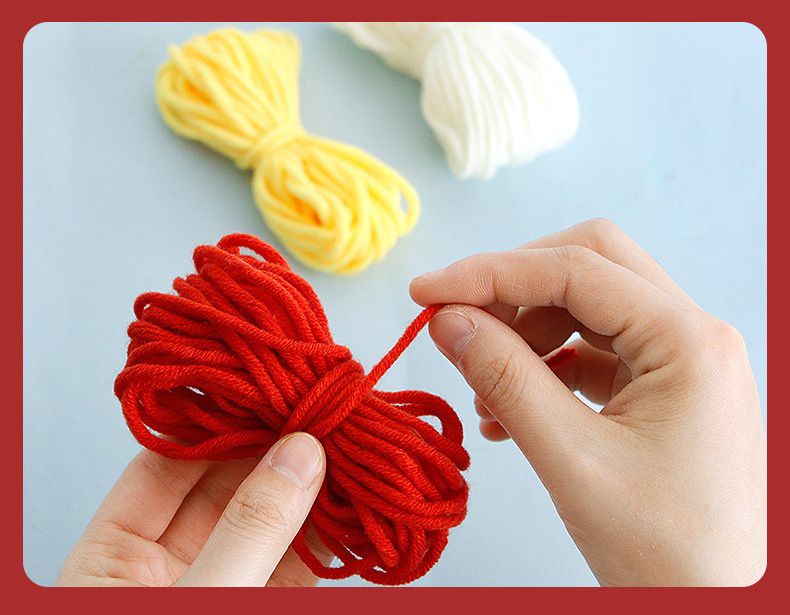 DIY手工毛線刺繡/俄羅斯戳戳繡(含外框+可調檔戳戳筆)-貓咪 (約25x30cm)