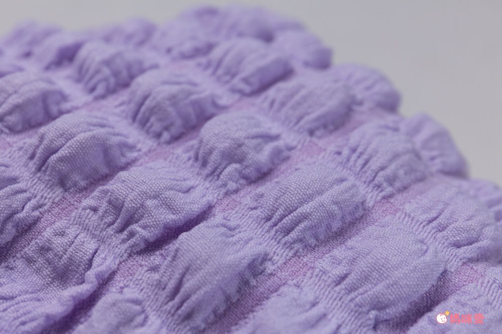 奶油泡泡雲朵手提包/托特包-紫色 ((19+12)x17x10cm)