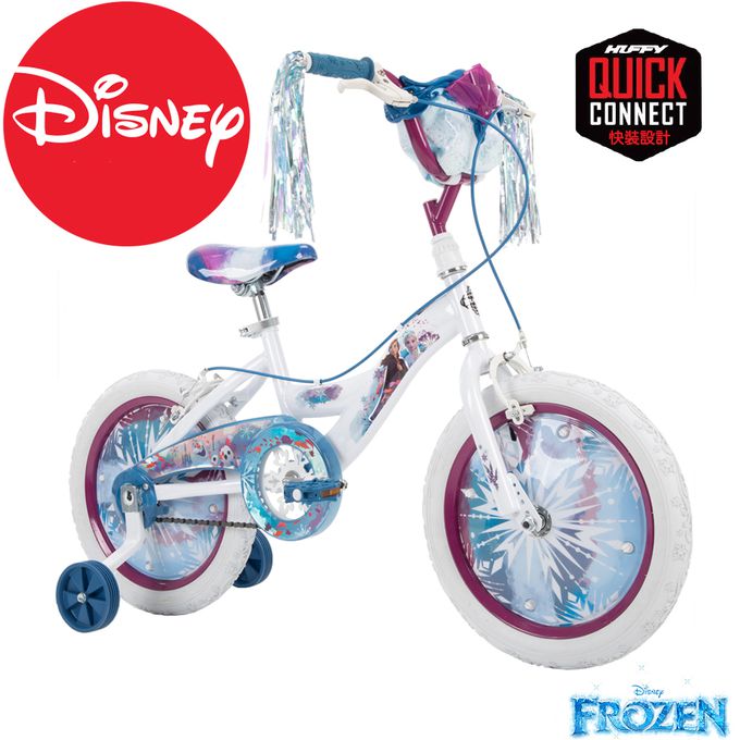 HUFFY - 迪士尼正版授權 Fronzen冰雪奇緣 16吋兒童快裝單車