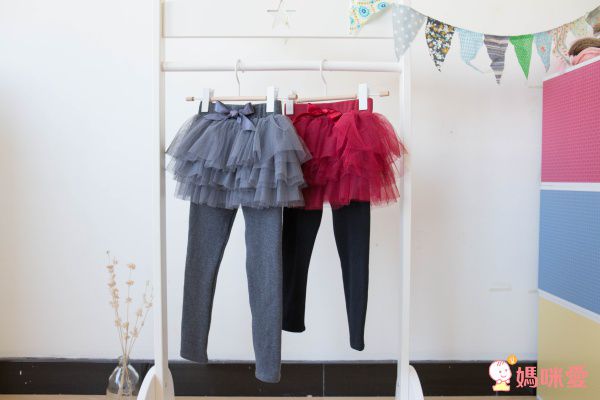 女寶最愛穿著第一名！Little moni 甜美紗裙、內搭褲