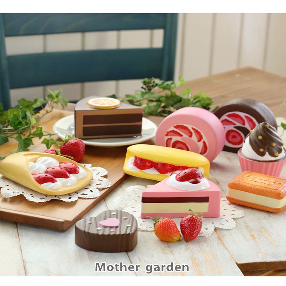 日本 Mother Garden - 療癒系-草莓布丁蛋糕