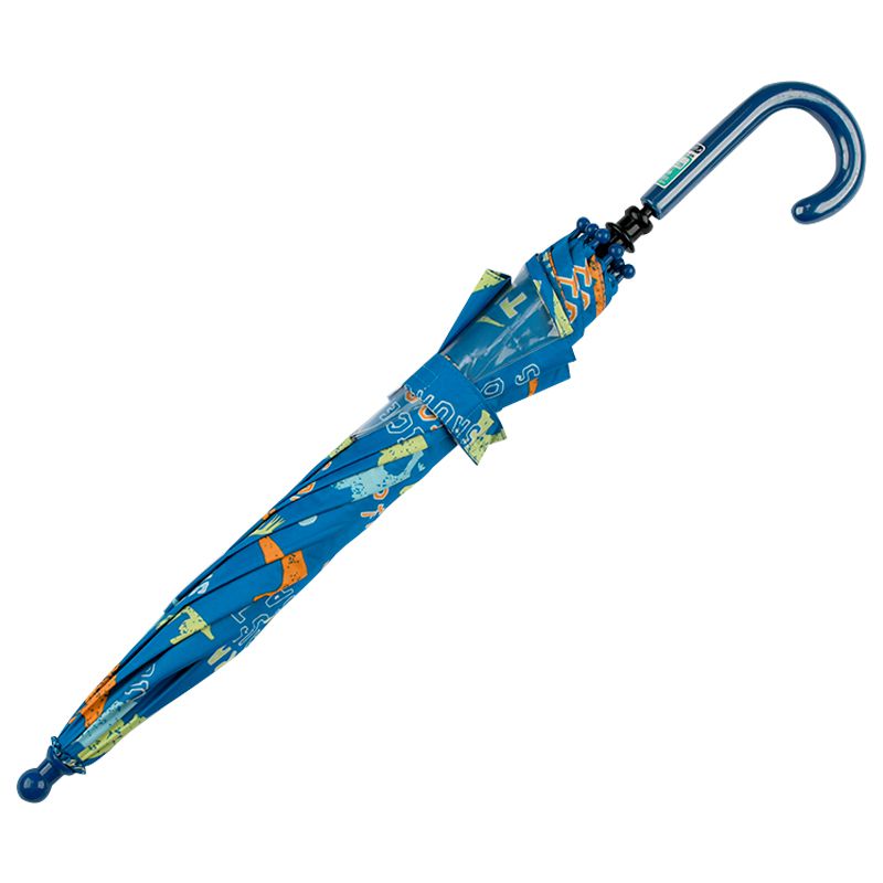 akachan honpo - line drops兒童陽傘-藍色 (45cm)-4歲以上