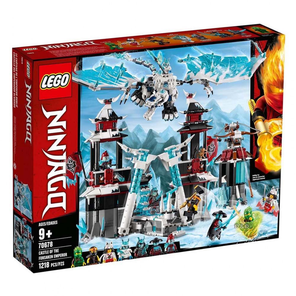 樂高 LEGO - 樂高 NINJAGO 旋風忍者系列 - 遺落的帝王城堡 70678-1218pcs
