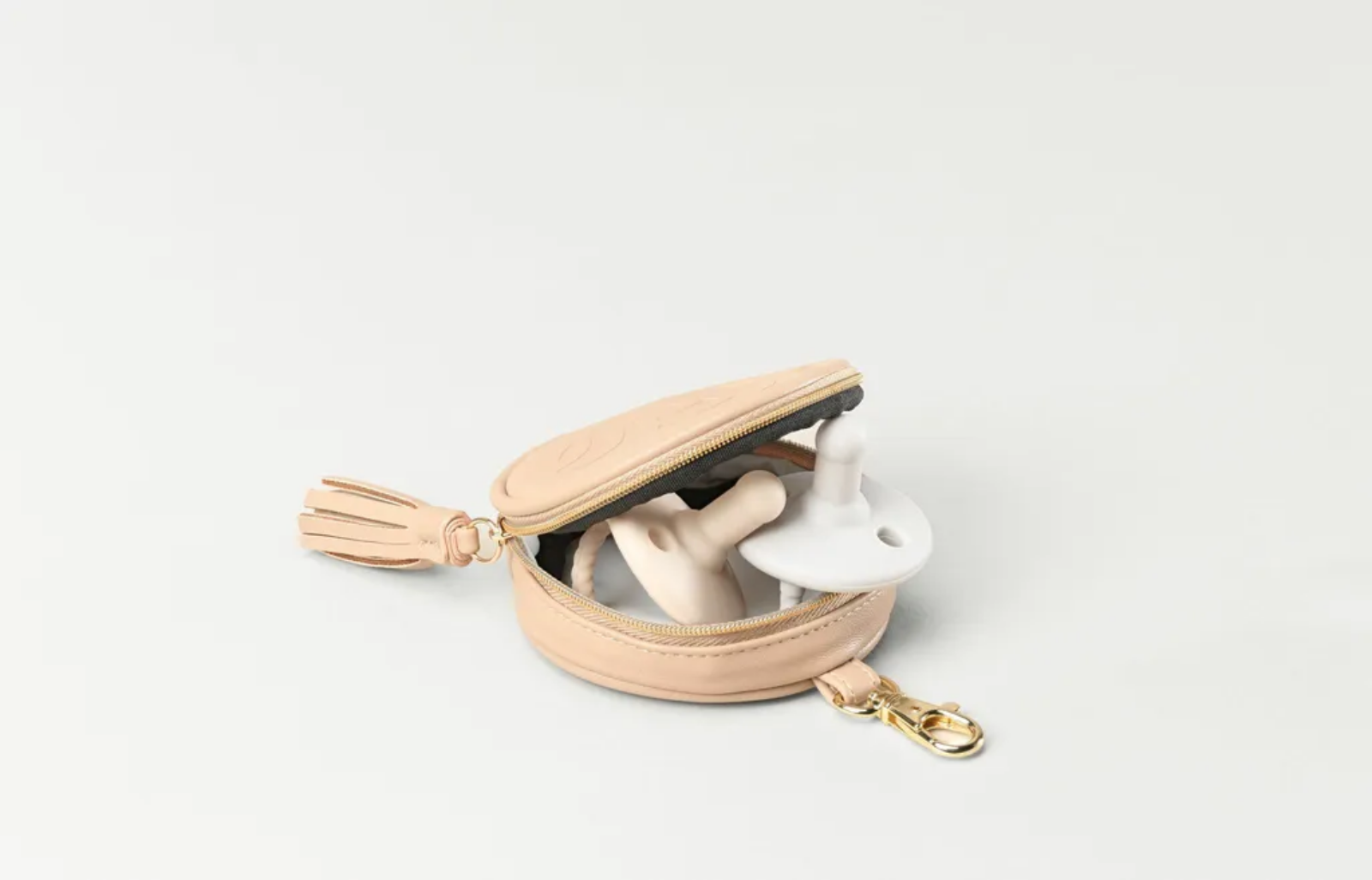 美國Tushbaby - 小圓仔包-玫瑰金 (5.8*5.8*9.5cm)