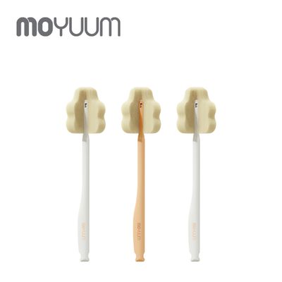 韓國 MOYUUM - 韓國 多功能長柄海綿杯刷 (3入/組)