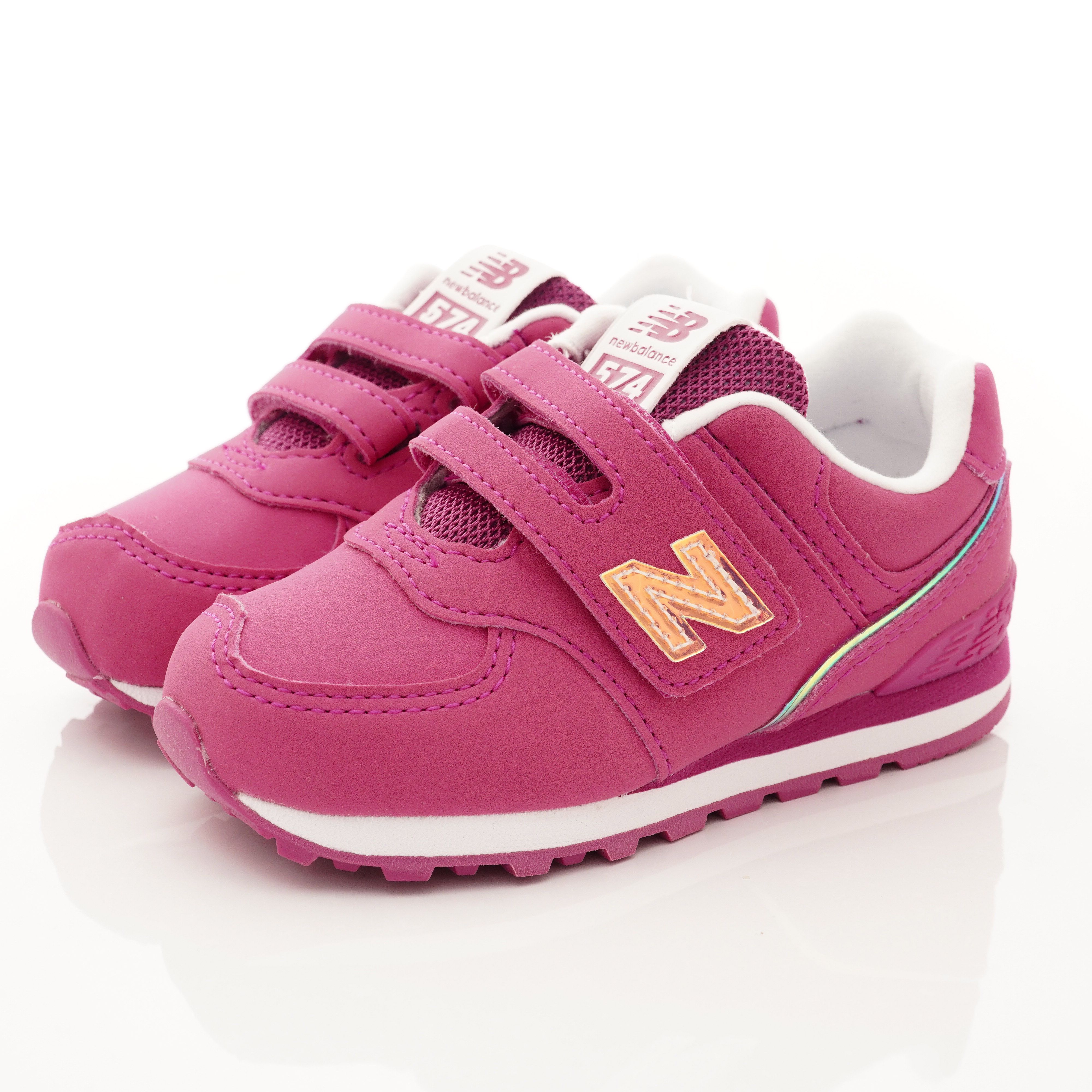 New Balance - 機能童鞋-炫亮574系列學步鞋(寶寶段)-桃