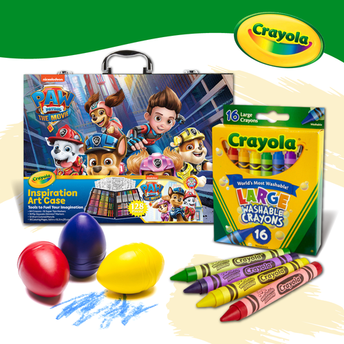 美國市佔率NO.1【 Crayola 繪兒樂】品牌特展－幼兒可水洗顏料、彩繪DIY