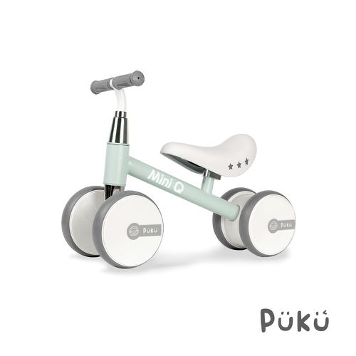 Mini Q幼兒滑步車-靜藍 (約16.5*49*36.5cm)-1入