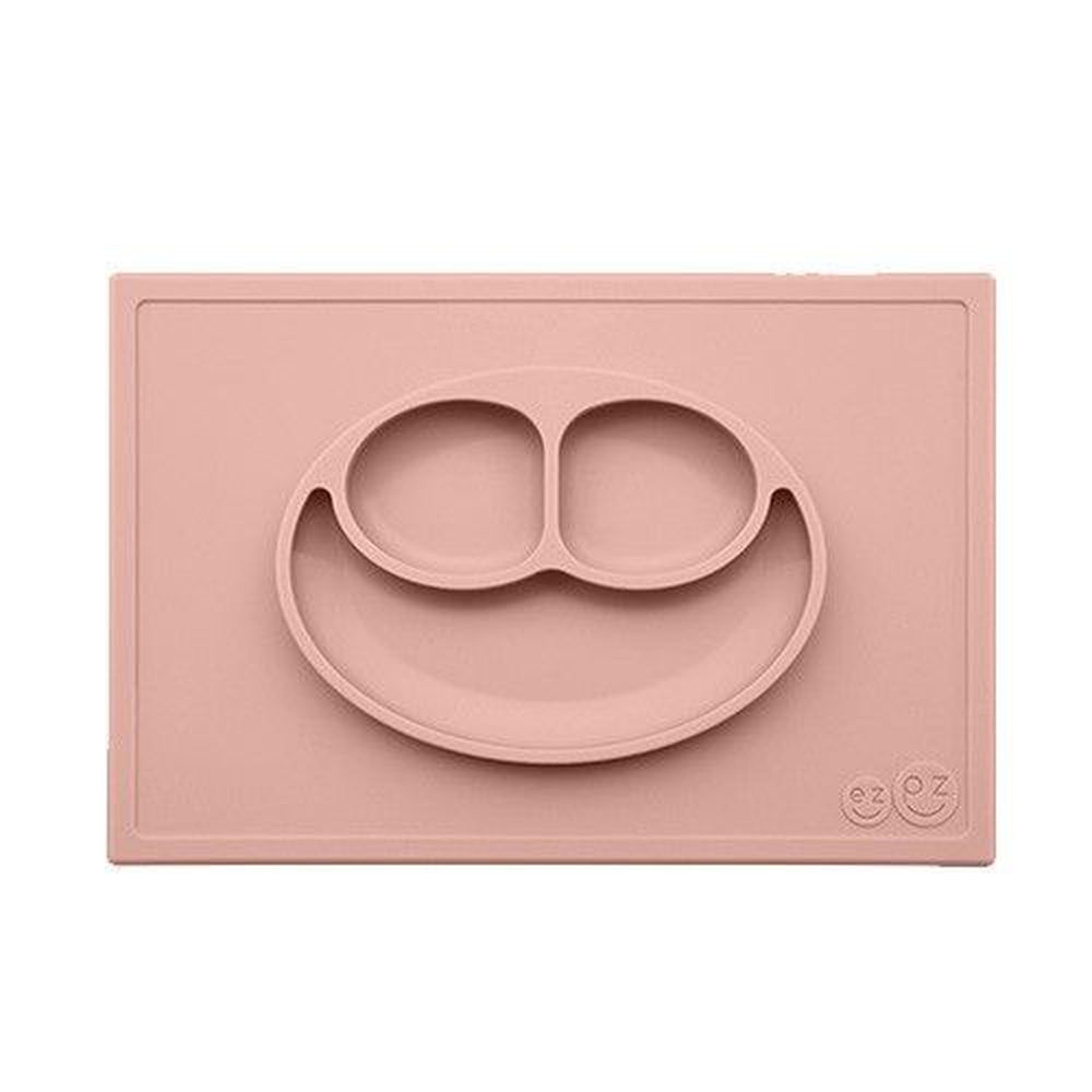 美國 ezpz - 快樂餐盤 Happy Mat-餐盤-玫瑰粉 (38cm*25cm*2.54cm)-420ml