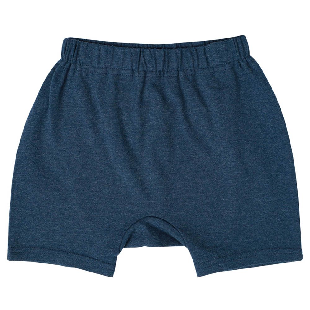 經典造型屁屁褲-彈性天竺布-深藍色