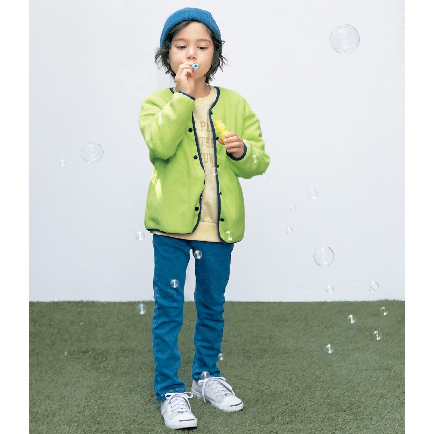 日本千趣會 - 內裡純棉泰迪熊外套-蜜桃粉