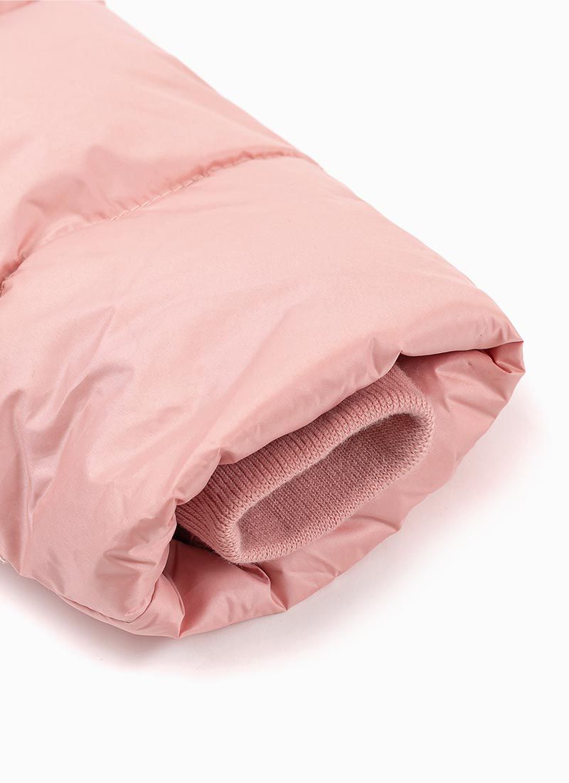 韓國 OZKIZ - 極致溫暖鴨絨/羽絨外套-60/40-櫻花粉